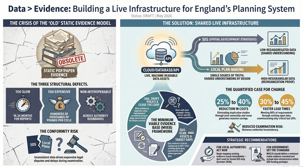 Data > Evidence: Briefing on the Transition to Live Open Data in England's Planning System
