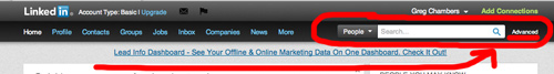 LinkedIn Advanced Search
