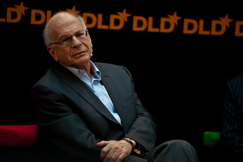 a picture of Daniel Kahneman from Wikimedia