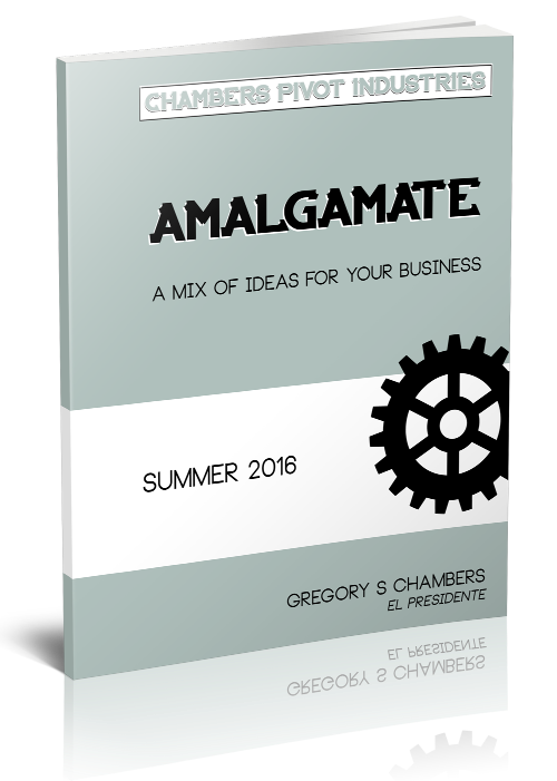 cover to Amalgamate 2016 summer edition from Greg Chambers