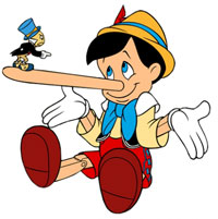 pinocchio a bad liar