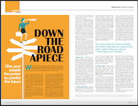 article down the road apiece predicting the future