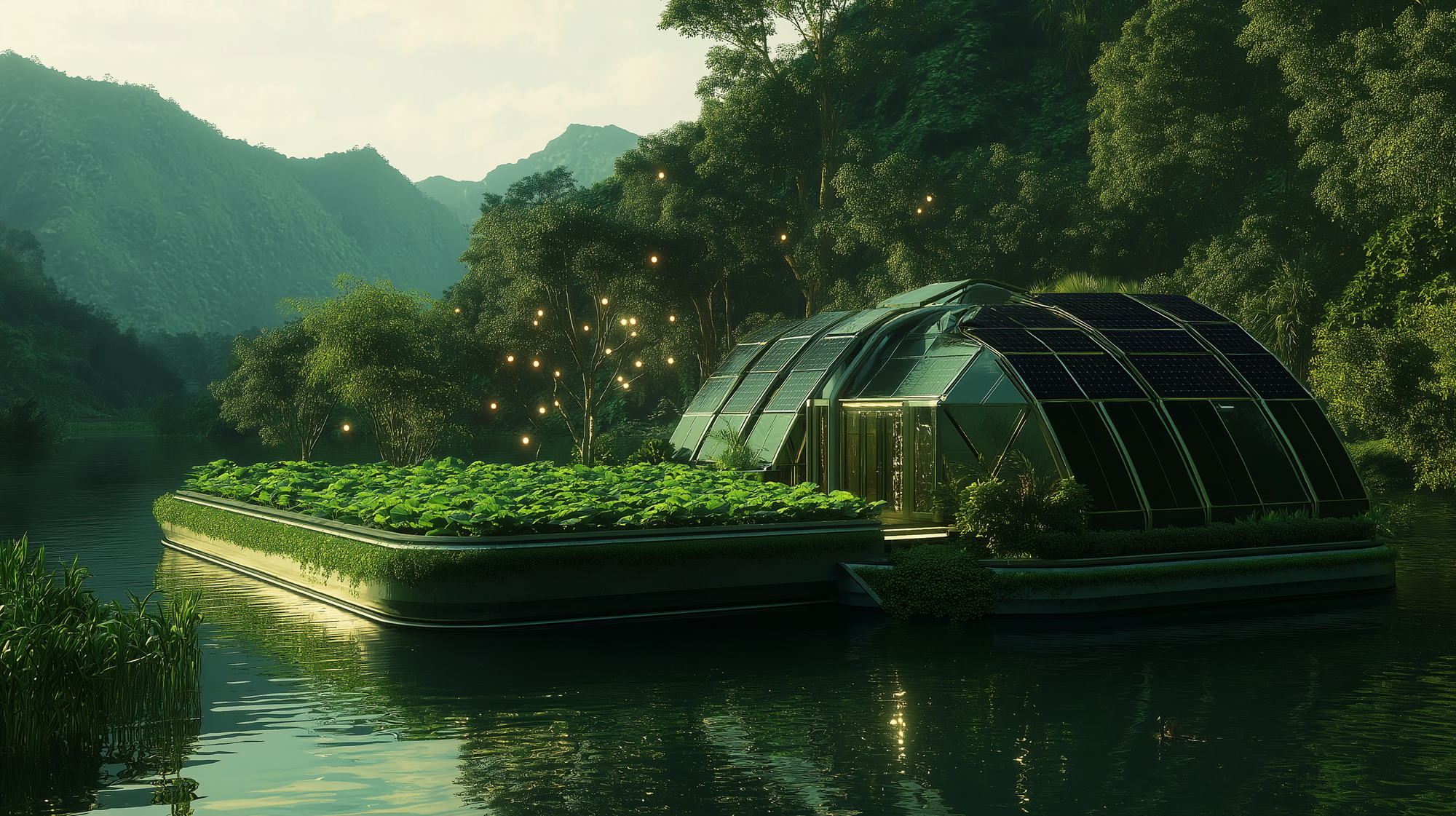 By 2050, Floating Farms will Revolutionize Urban Agriculture #Trend