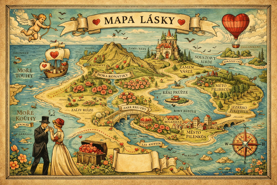 Mapa lásky