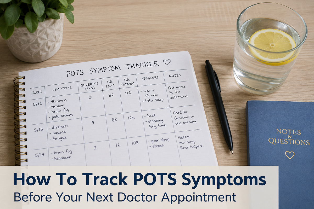 How to Track POTS Symptoms Before Your Next Doctor Appointment