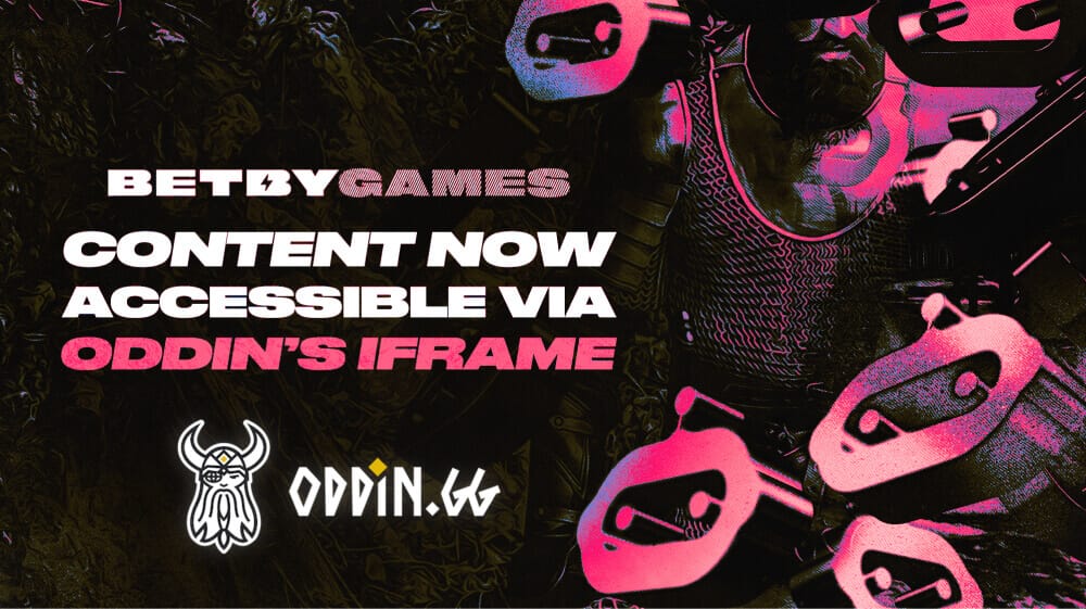 BETBY and Oddin.gg broadened content partnership: Betby.Games content now available within Oddin.gg’s iFrame