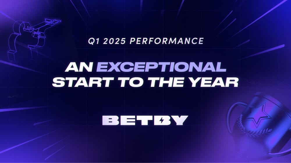 BETBY accelerates into 2025 with triple-digit growth in Q1
