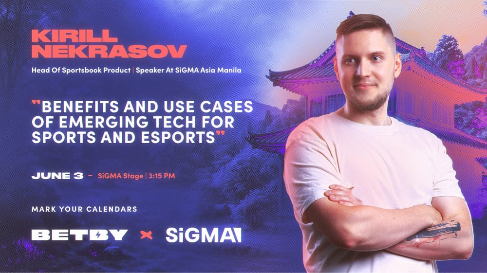 BETBY to take center stage at SiGMA Asia with participation on panel about emerging tech in sports betting