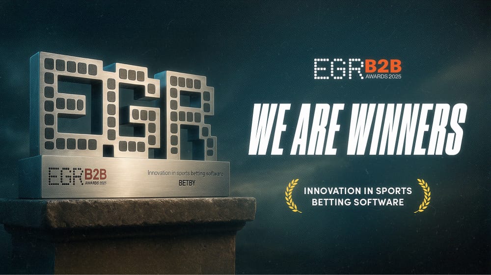 BETBY celebrates iGB LIVE success with EGR B2B Award