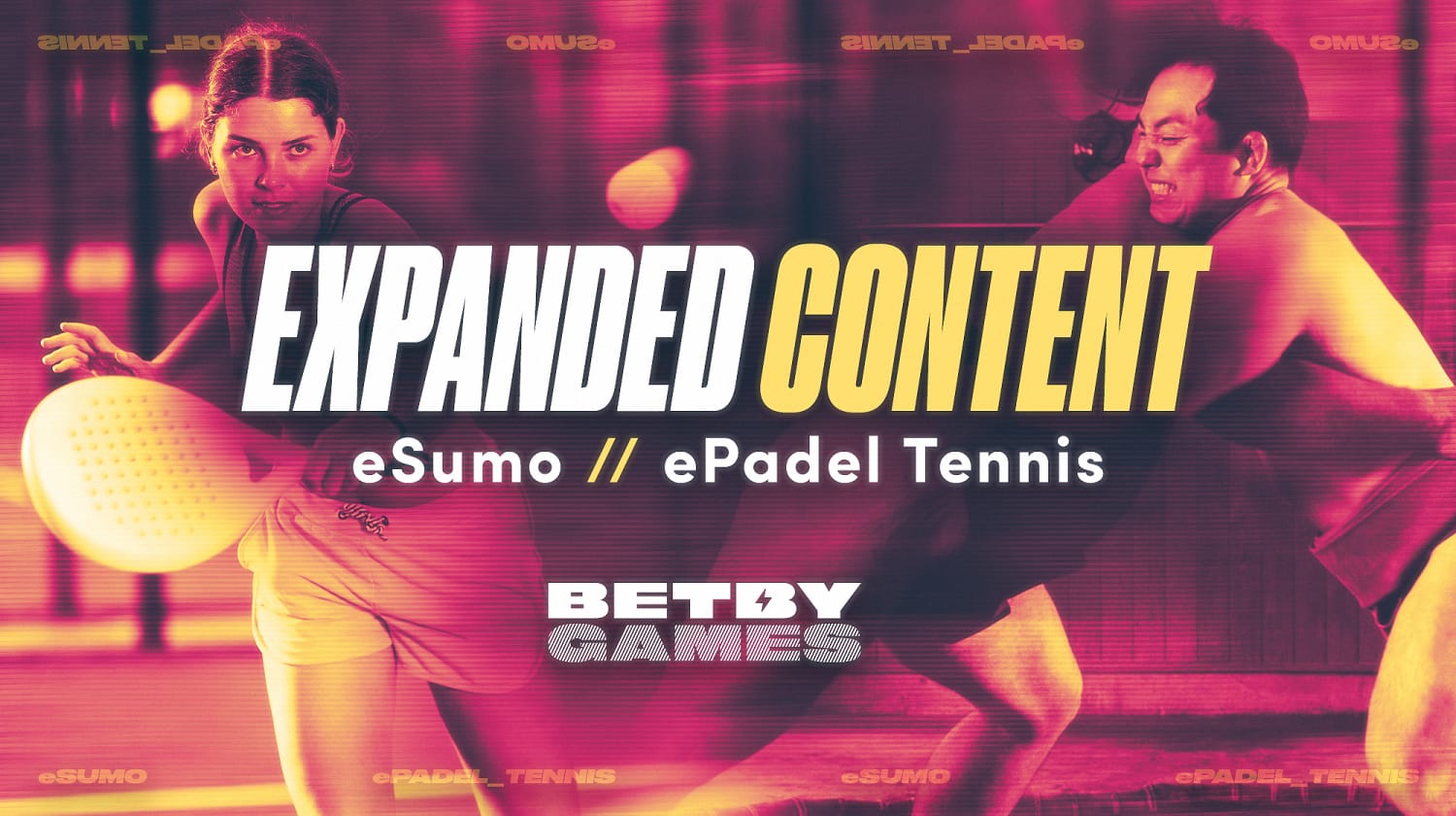 BETBY expands Betby Games portfolio with industry-first ePadel Tennis and eSumo titles