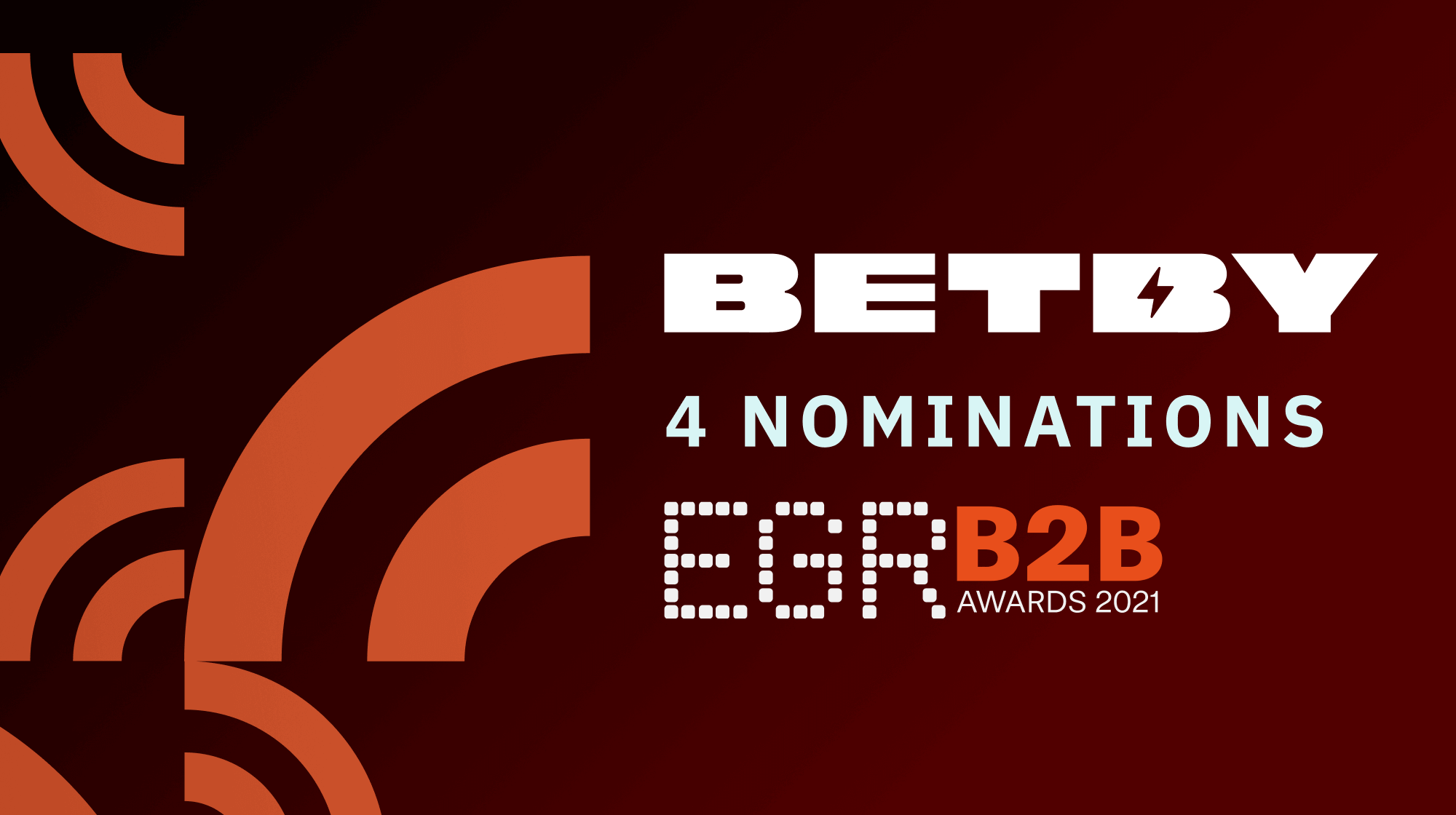 BETBY ENJOYS FOUR EGR B2B AWARD NOMINATIONS