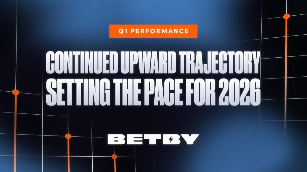 BETBY kicks off 2026 with strong Q1 growth as March sets a new record