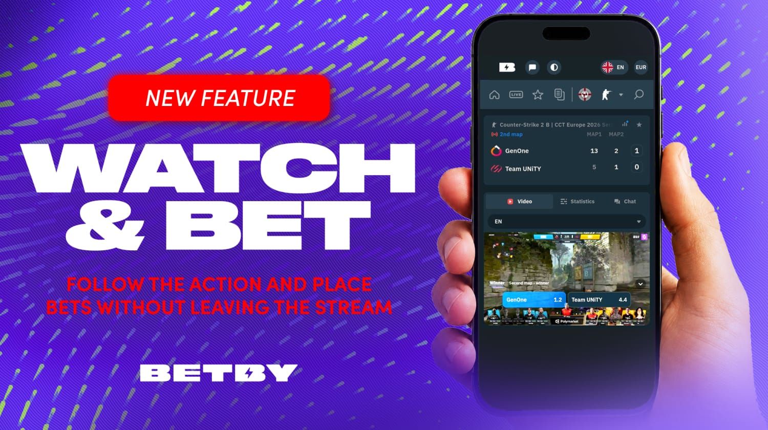 BETBY launches “Watch & Bet”, turning live sports viewing into an interactive betting experience