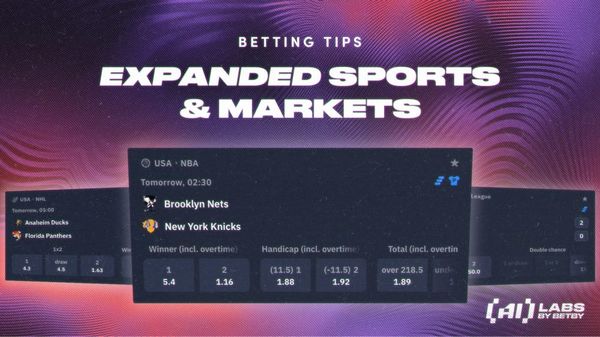 BETBY enhances Betting Tips API with expanded sports and market coverage