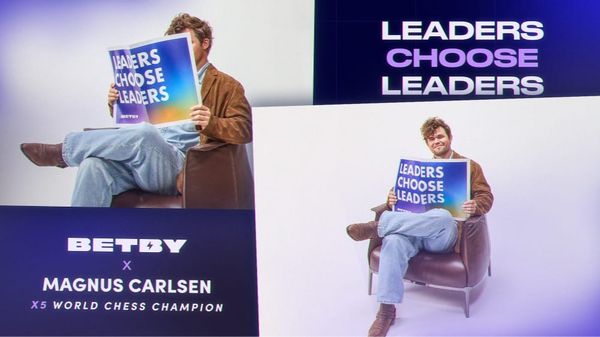 BETBY launches second phase of global campaign with Magnus Carlsen: “LEADERS CHOOSE LEADERS”