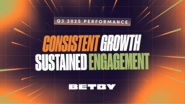 BETBY continues upward trajectory with solid Q3 2025 performance results