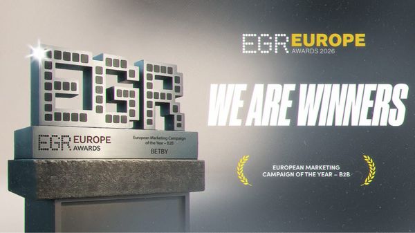 BETBY wins European Marketing Campaign of the Year – B2B at EGR Europe Awards 2026
