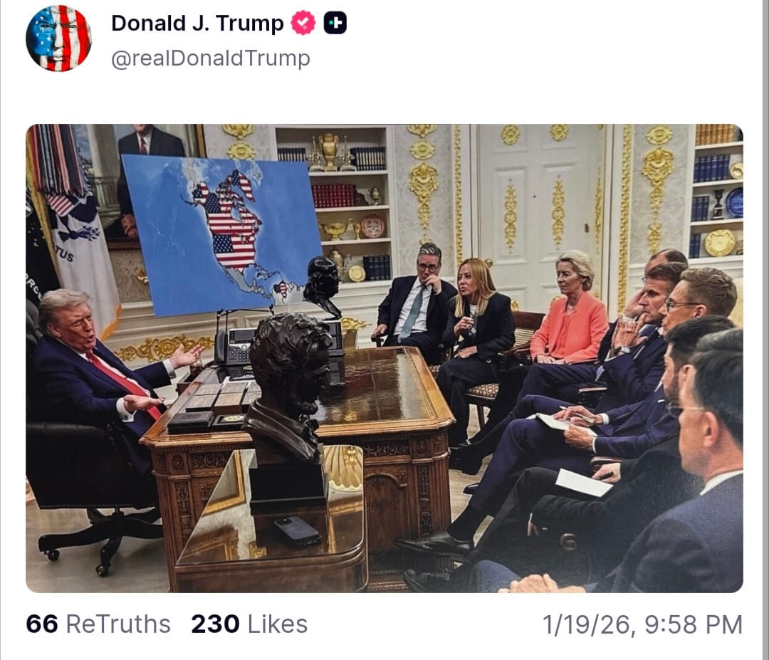 The worst people in the world meeting in the Oval Office