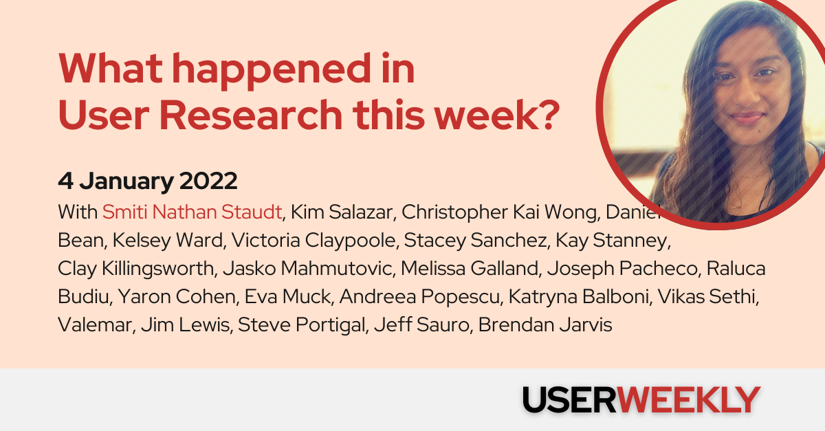 User Weekly #28, January 4