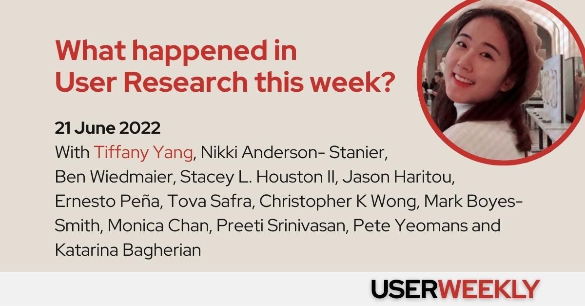 🗞 Skilling and scaling equity user research