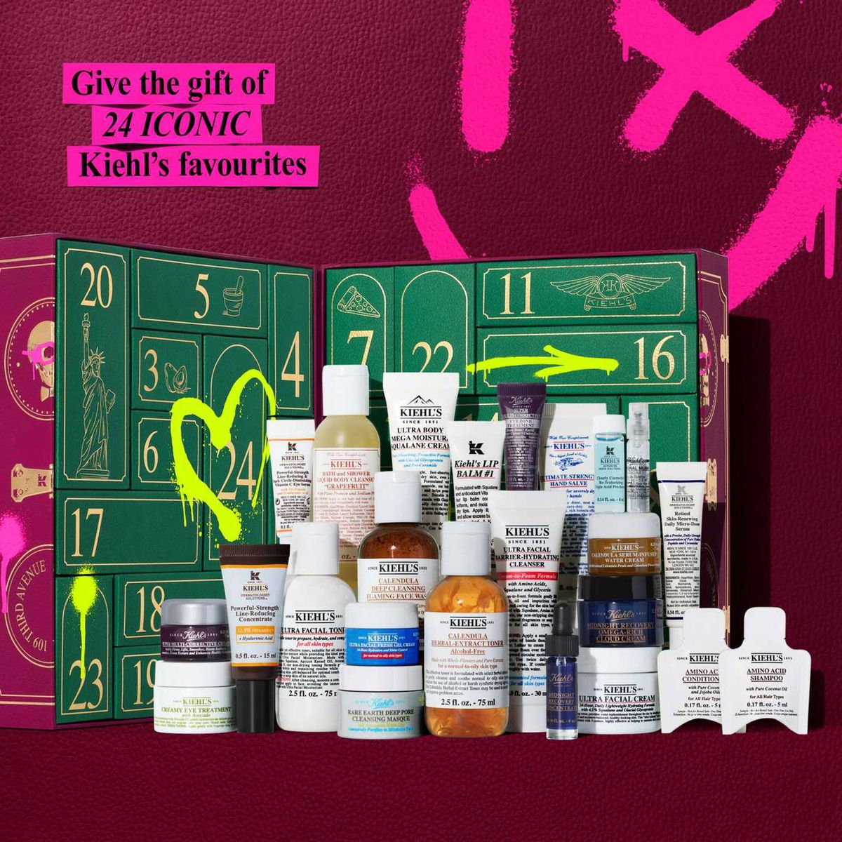 New* Kiehl's Beauty Advent Calendar 2025