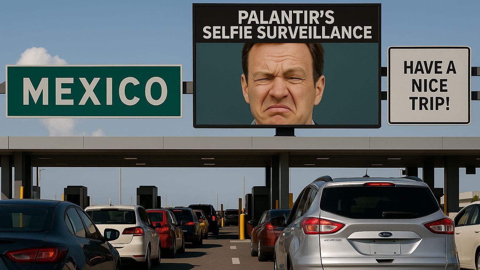 U.S. to Photograph Everyone Crossing into Mexico, Eliminating Unnecessary Cavity Searches for Those with “Resting-Balloon-of-Heroin-Up-their-Butt-Face”