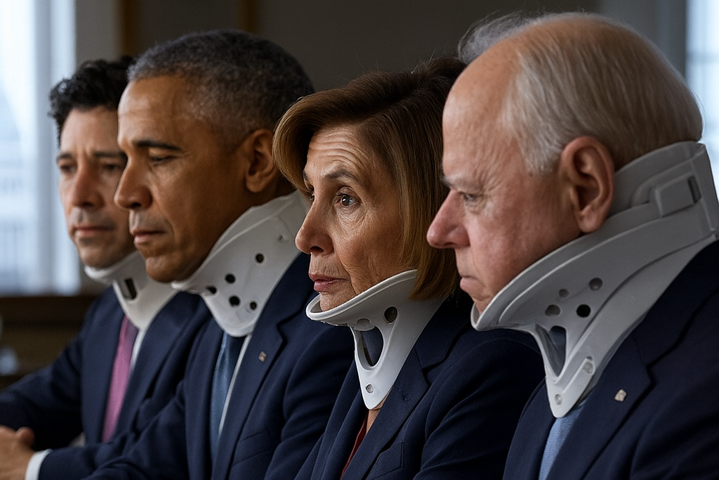 Entire Democratic Party Hospitalized with Whiplash After Minnesota Shooting Response