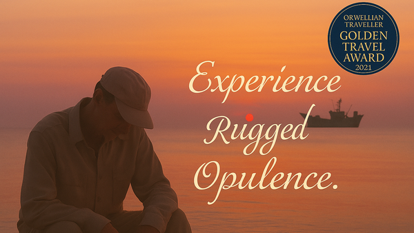 Escape the Noise with Our Screen Free, Hard Labor, Eco-Luxury Cruise!