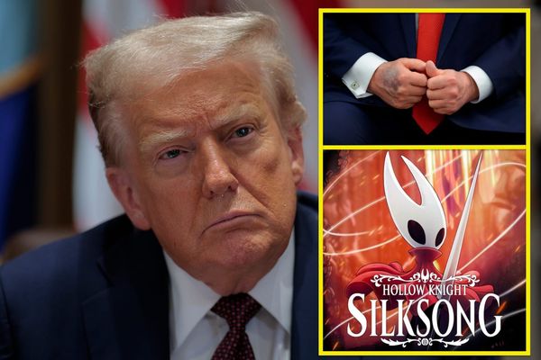 President Trump Trying Desperately to Stay Alive Long Enough to Play Silksong