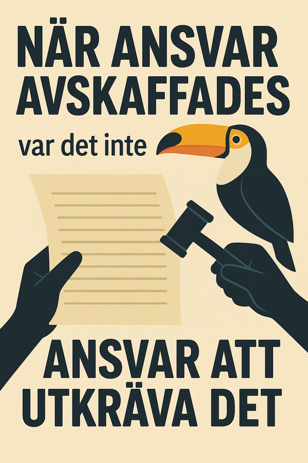 Utan ansvar - stannar Sverige!