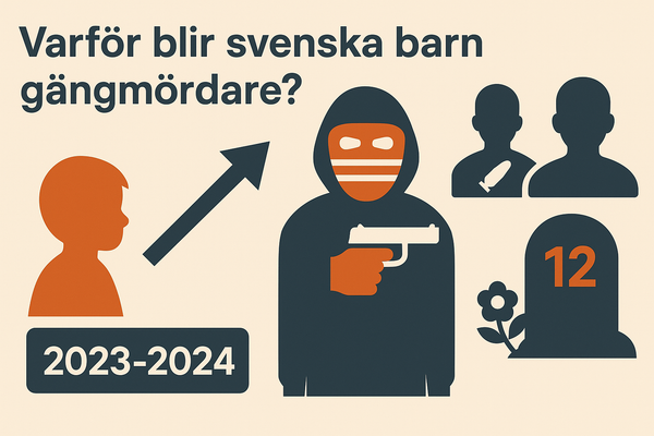 Varför blir svenska barn gäng-mördare?