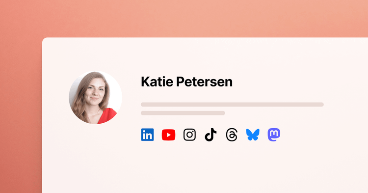 More staff social links