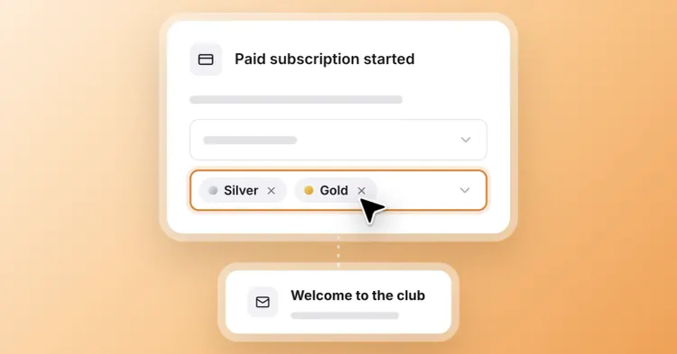 Tier-specific welcome sequences