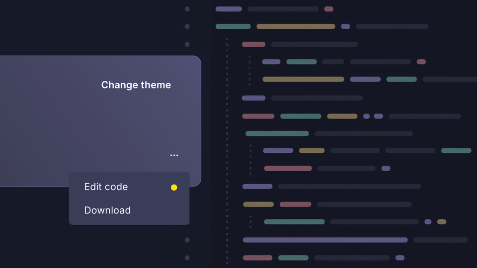 Easy theme editing