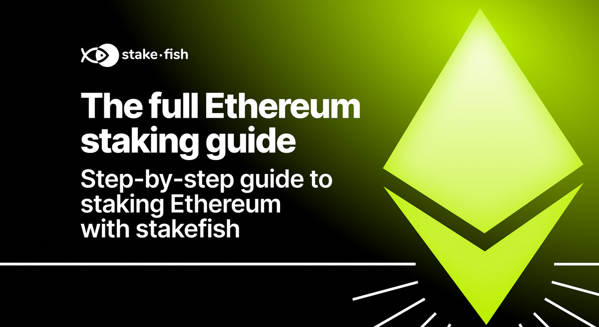 The full step-by-step guide to staking Ethereum with stakefish