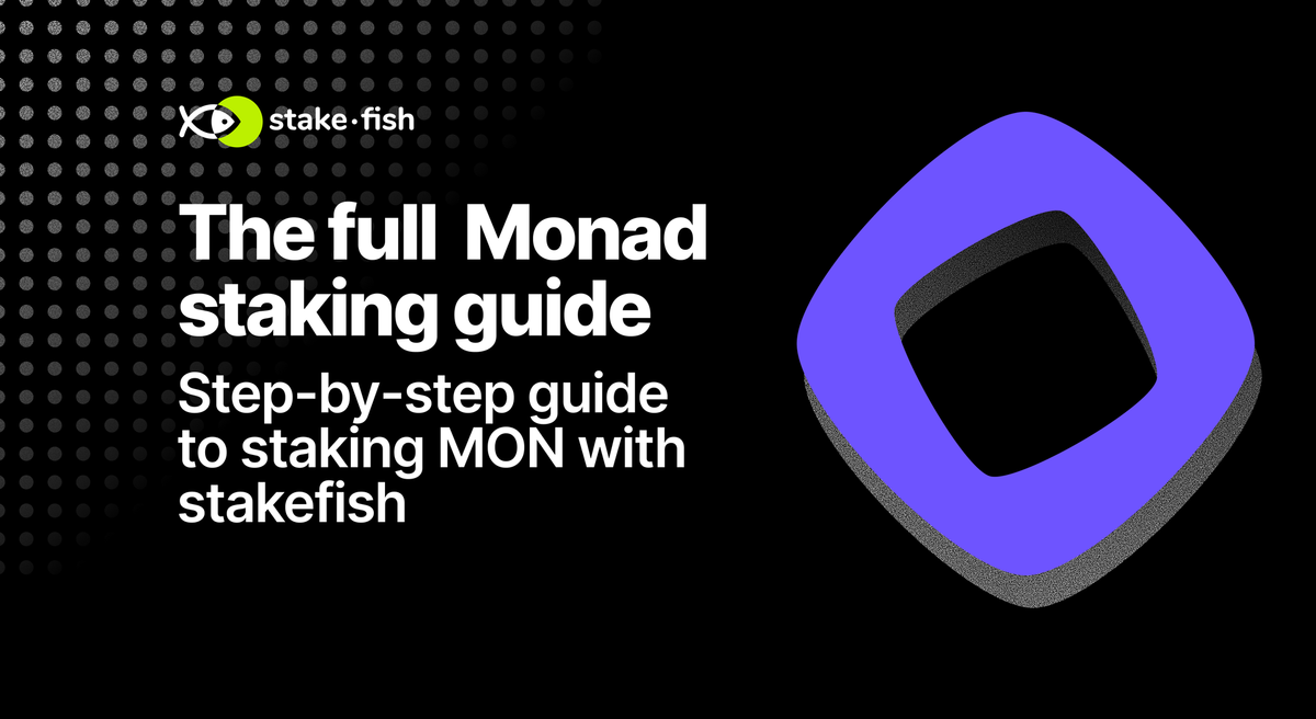 How to stake MON (Monad) with stakefish