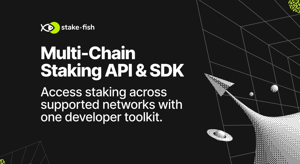 Introducing the stakefish Multi-Chain Staking API and SDK