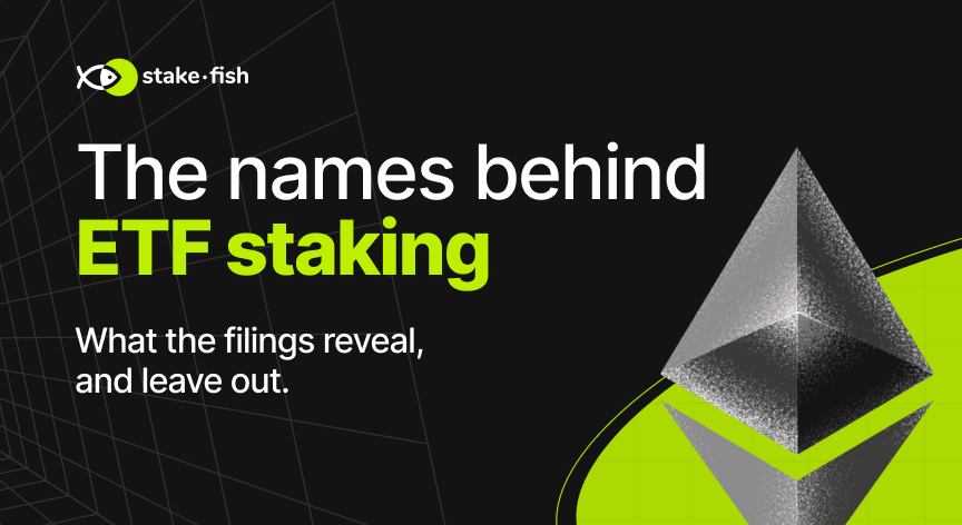 The names behind ETF staking