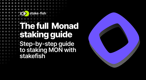 How to stake MON (Monad) with stakefish
