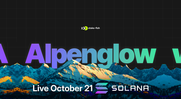 Alpenglow banner: Live October 21 on Solana
