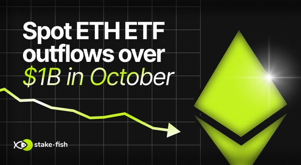 Spot ETH ETF outflows over $1B in October