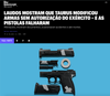 REPORTS SHOW THAT TAURUS MODIFIED WEAPONS WITHOUT ARMY AUTHORIZATION – AND PISTOLS FAILED