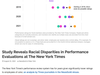 Study Reveals Racial Disparities in Performance Evaluations at The New York Times