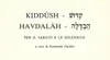Il Kiddush e l’Avdalà