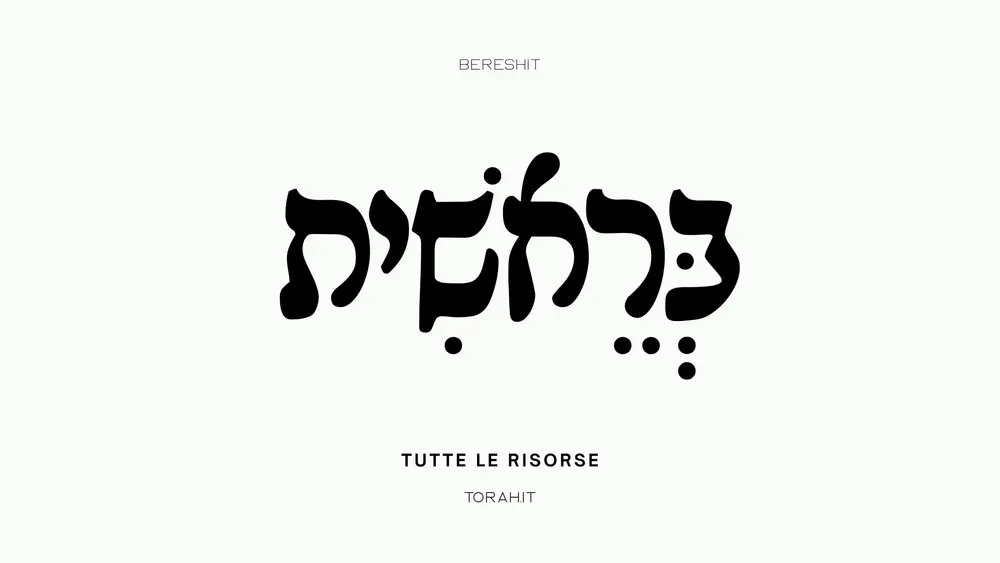 Tutte le risorse di Bereshit