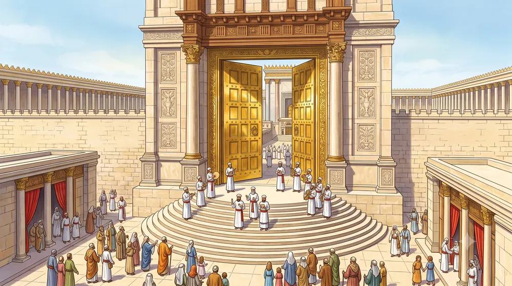 La mezuzà della Porta di Nikanor