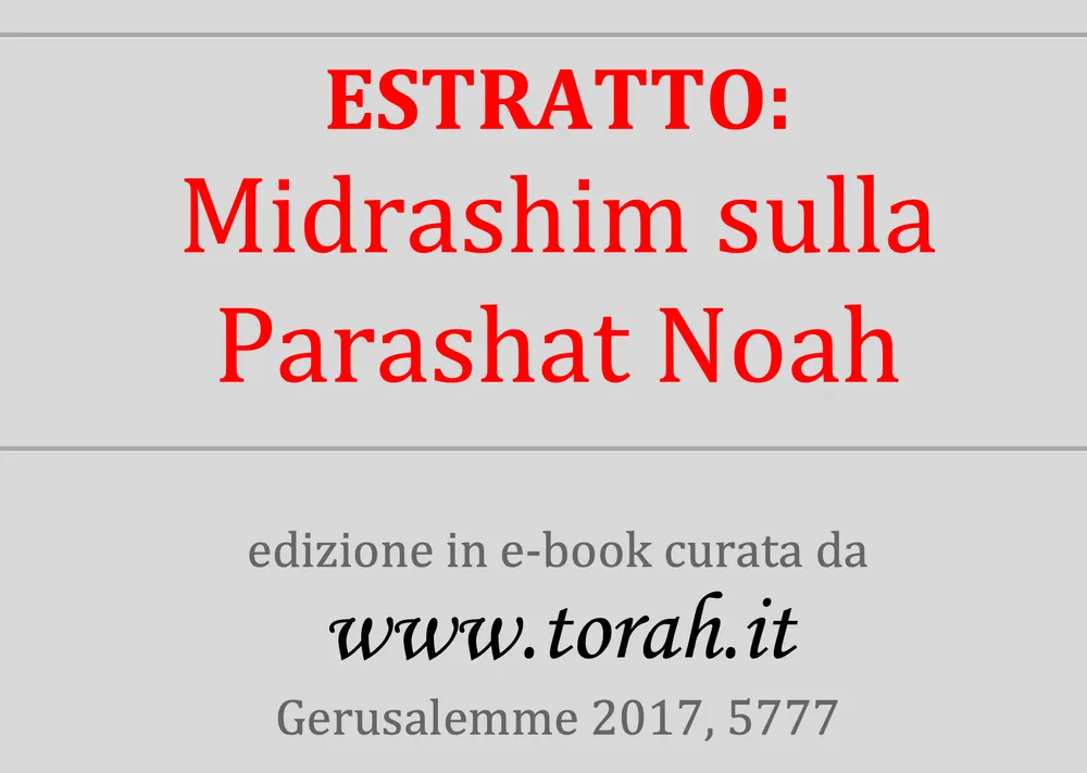 Midrashim	sulla Parashat	Noach