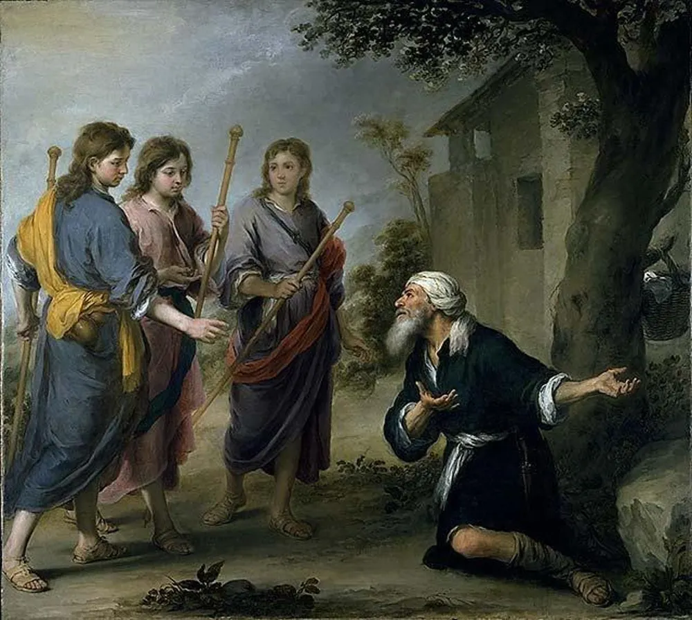Un uomo alla porta del Sacro