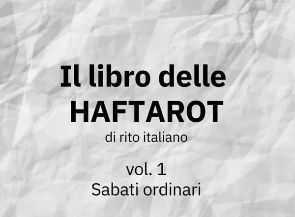 Il libro delle Haftarot - Sabati ordinari