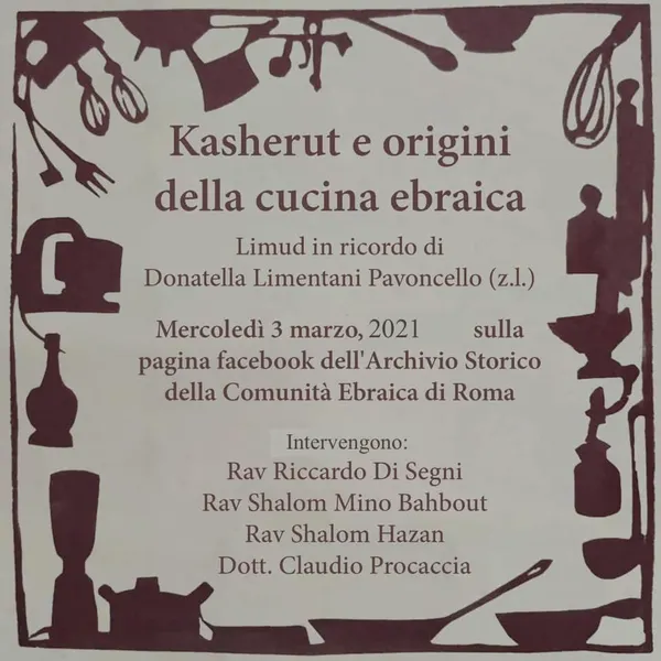 Kasherut ed origini della cucina ebraica